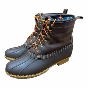 L.L. Bean Men's size 10 Dark Brown Duck Boots